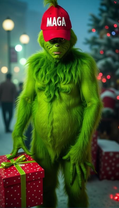 The Grinch - Flux1.D & SDXL