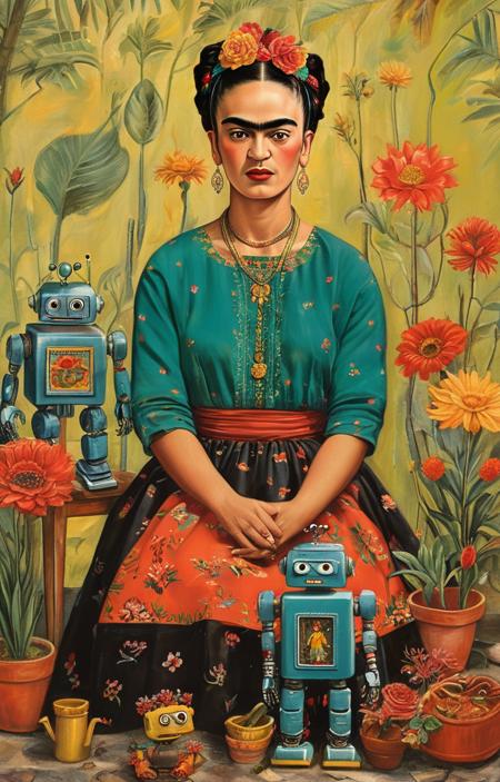 style of Frida Kahlo [SDXL] 378