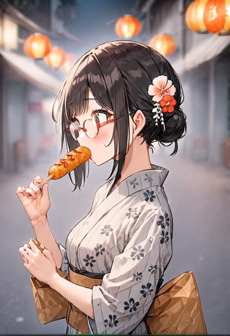 アメリカンドッグ Corn dog SDXL