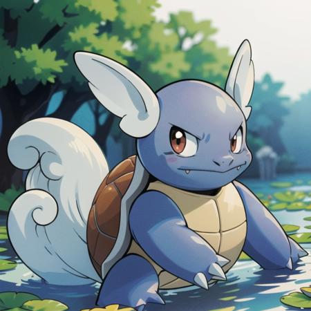 Wartortle (Pokemon) (Pokedex #0008) [Pony & SD1.5]