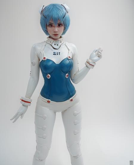 Latex Rei Ayanami Cosplay | SD1.5 | Multiple Outfits版本v1.0 Test Plugsuit (ID: 461638)