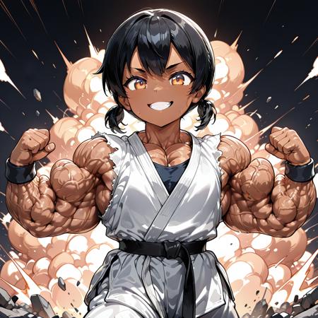 Hyper Muscles (kinda) - for Illustrious版本V1 (ID: 1238647)
