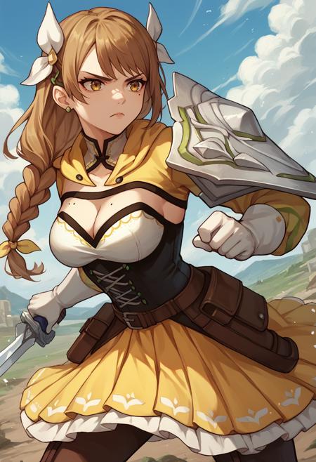 Goldmary, 3 outfits (Fire Emblem: Engage) [Pony Diffusion]