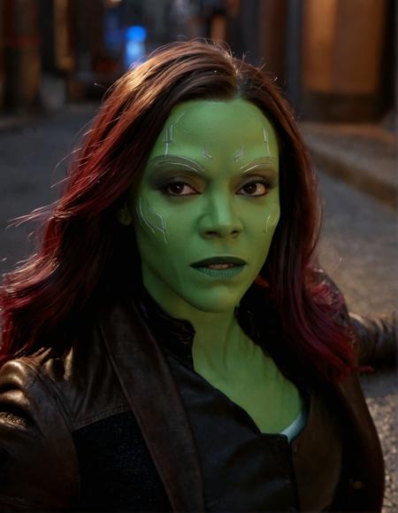 Gamora from Guardians of the galaxy (SDXL)