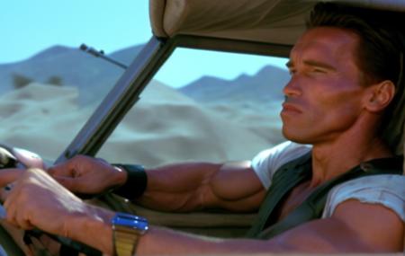 V1.5: Arnold Schwarzenegger (Total Recall/90s Era) - HQ Dreambooth Trained Checkpoint (for quality preservation)