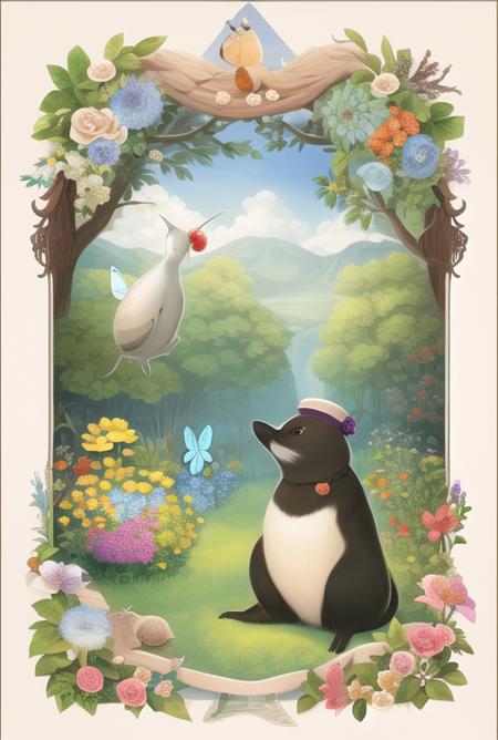 幻想童话插画风格style of painting-Fantasy fairy tale illustration style