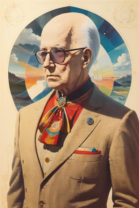 style of Buckminster Fuller 367