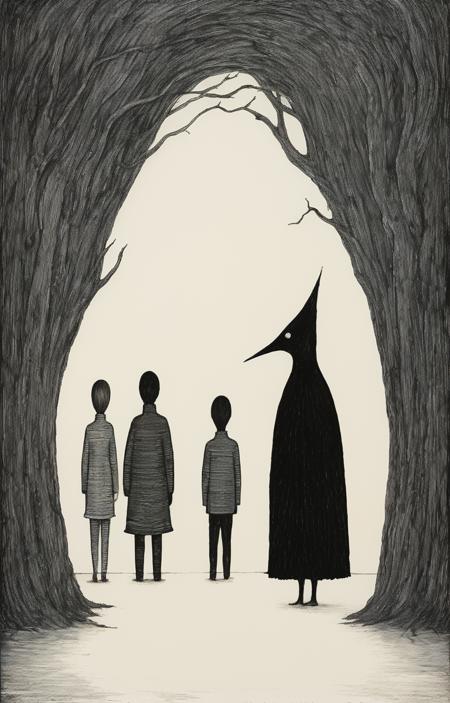style of Edward Gorey [SDXL] 276