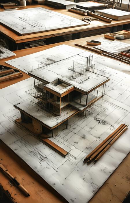 style of CAD drawing [SDXL] 226