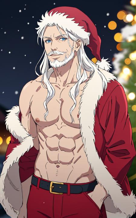 Sexy Santa Clause | Merry Christmas | Bara Concept