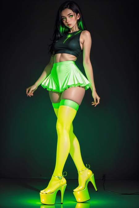 Luke's Neon Clothing and Accessories (Illustrious + Flux + Pony + 1.5 + XL)