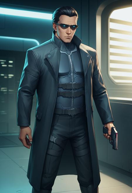 JC Denton (Deus Ex) SDXL LoRA [Pony]