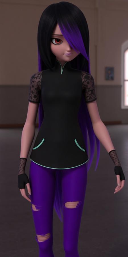 Juleka Couffaine, Ladybug, Miraculous. Different models and attires.