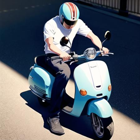 Driving Motor Scooter (Concept)