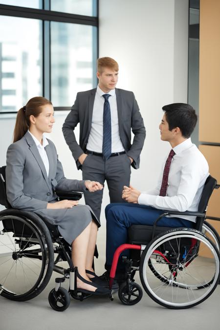 Wheelchair Users for SDXL