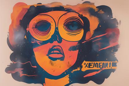 psychedelic funk art style