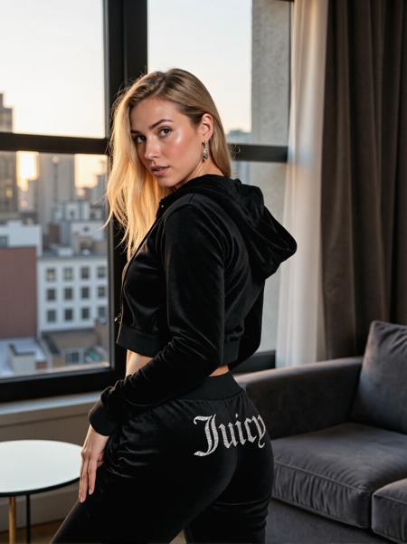 [FLUX | LoRA] Juicy Couture Velours Tracksuits