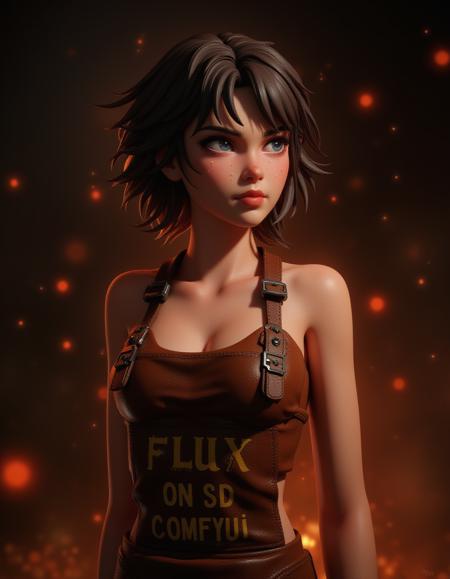 3DMM_FLUX（3D rendering style）