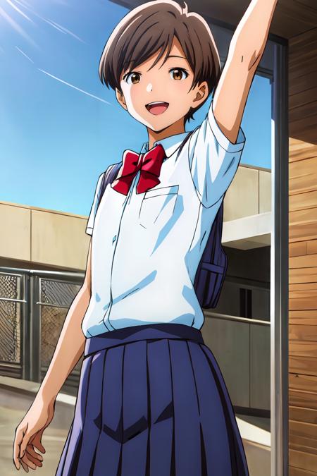 Nishio Chinatsu (西尾千夏) from Tsuki Ga Kirei