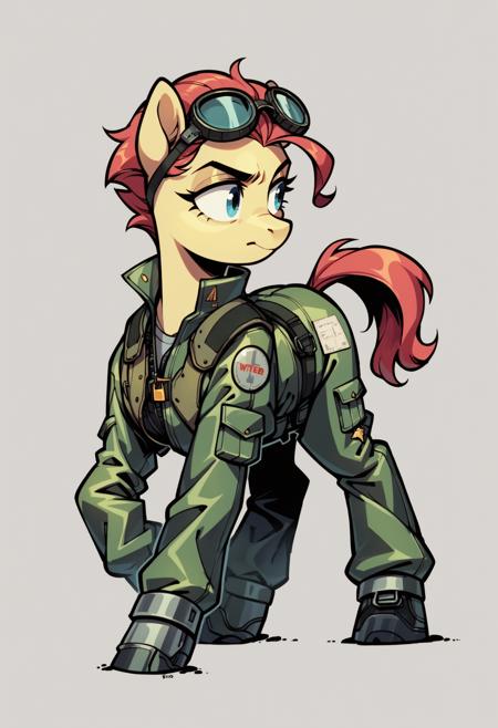 Battlestar Galactica viper pilot uniforms (pony)