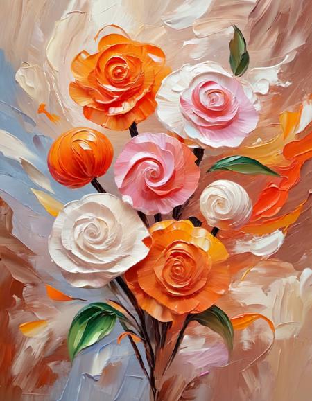 Earthy Impasto Paint