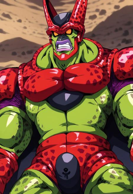 Cell Dragon Ball Pony XL