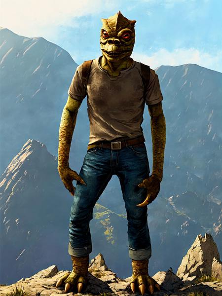 Star Wars Trandoshan species(XL)
