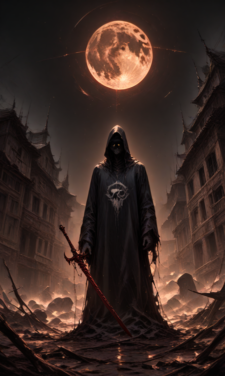 Grim Reaper - Dark Fantasy SDXL