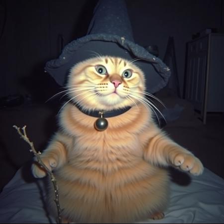 Chunky Wizard Cat Meme