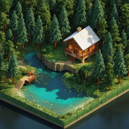 [Style/XL] Isometric Tile Map✨