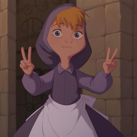 Unnamed Girl [ The Hunchback of Notre-Dame ] by Leaf