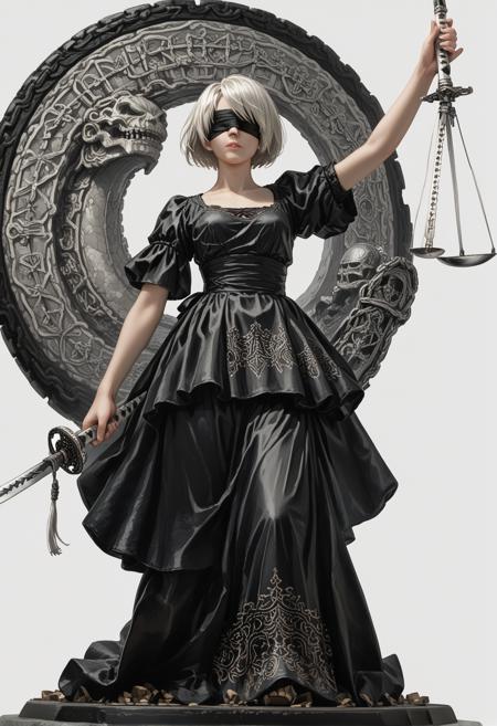 Lady justice - pony