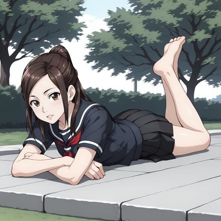Keika Udea (Nudist Beach ni Shuugakuryokou de!!) XL pony LORA