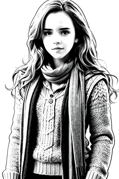 Hermione Granger (Emma Watson) 2010-2011 SDXL
