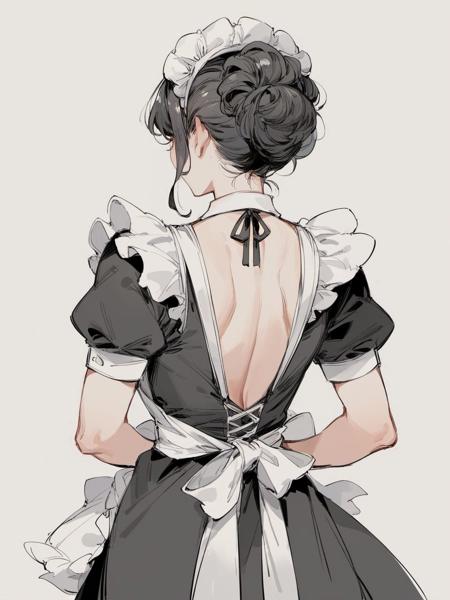 Mori Kaoru sketch style - Pony / Illustrious