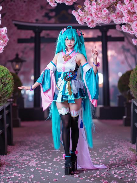 [Flux.1 D][Realistic] Hatsune Miku cosplay costume collection | 初音未来 cosplay 服饰合集