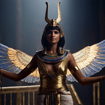 Egyptian mythology cinematic style XL + F1D