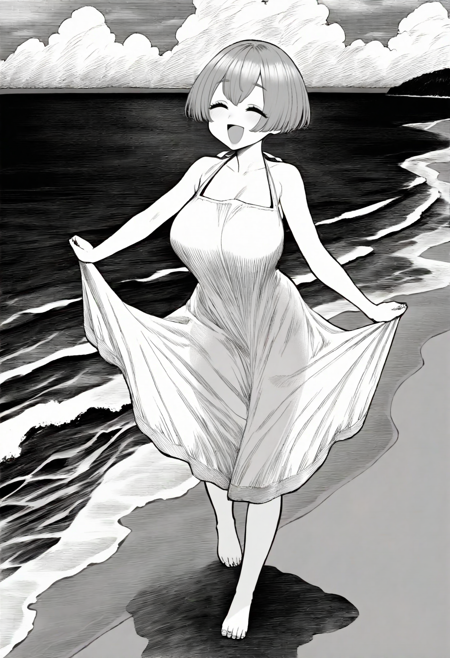 Hirune - Imomonono - IllustriousXL Style LORA
