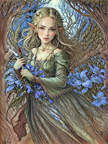 Rebecca Guay Style