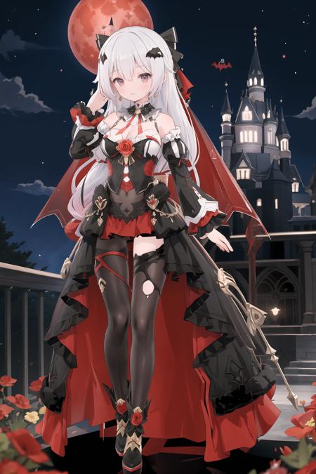 Theresa Apocalypse · Lunar Vow: Crimson Love 德丽莎 月下誓约· 予爱以心 | Honkai Impact 3rd