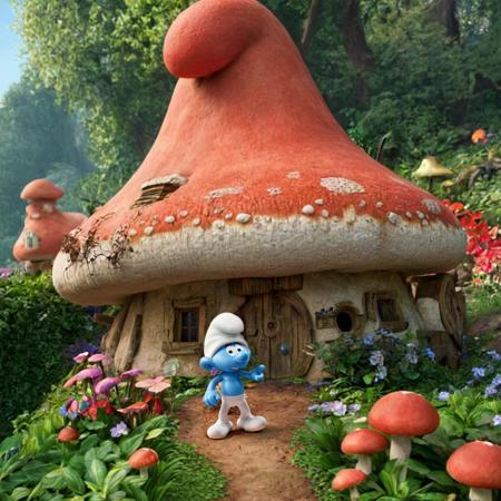 The Smurfs - Flux1.D & SDXL