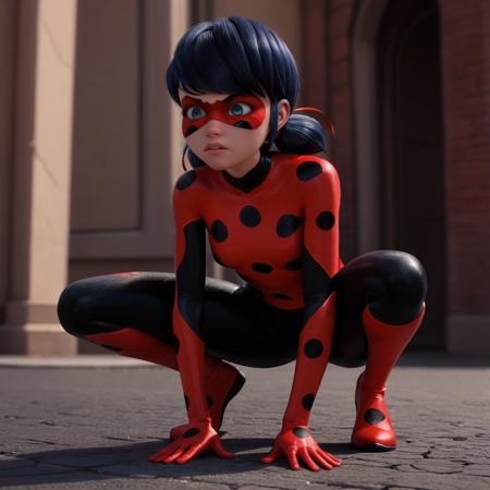 Marinette Dupain-Cheng - Miraculous Ladybug (PonyXL)