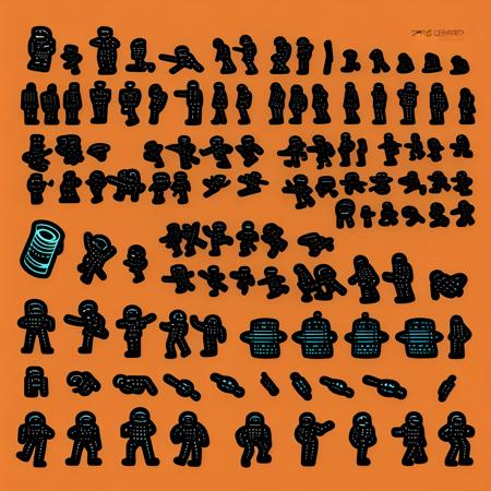 Sprite sheet generator 4 - Space Candy Media