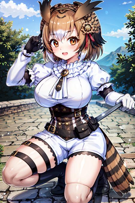 Eurasian Eagle owl (Kemono friends)