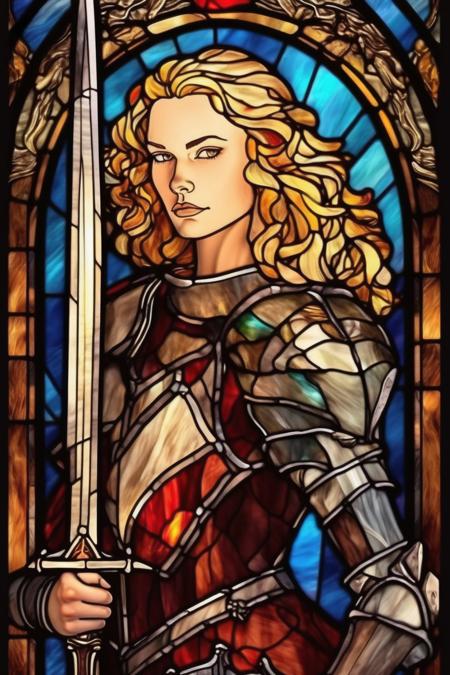 Stained Glass Portrait