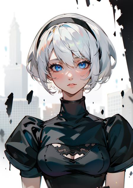 Nier Automata 2B (YoRHa No.2 Type.B) without blindfold版本ver.A (ID: 90317)