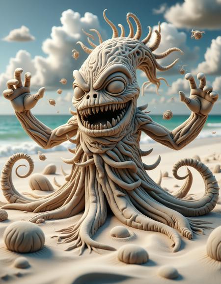 Sand Style [FLUX+SDXL]