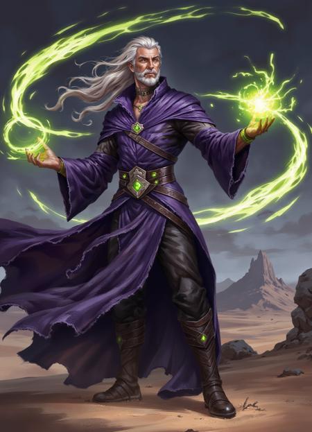 Dark Fantasy Digital Art Style