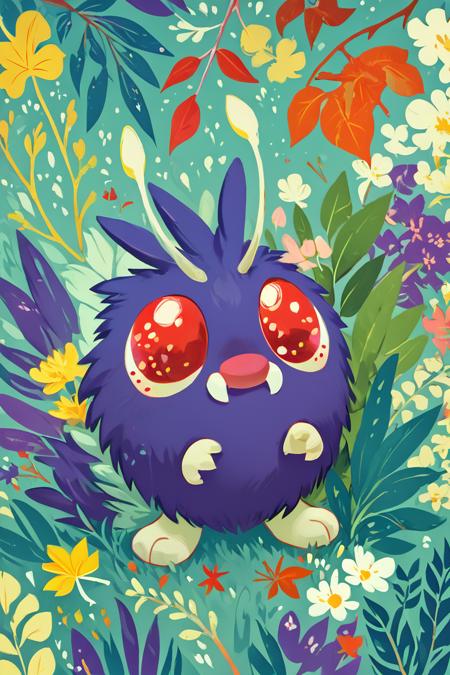 Venonat: Poison Dust Bunny | コンパン (Pokedex #0048) [Pony]