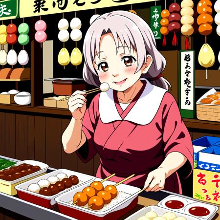 skewered rice dumpling shop